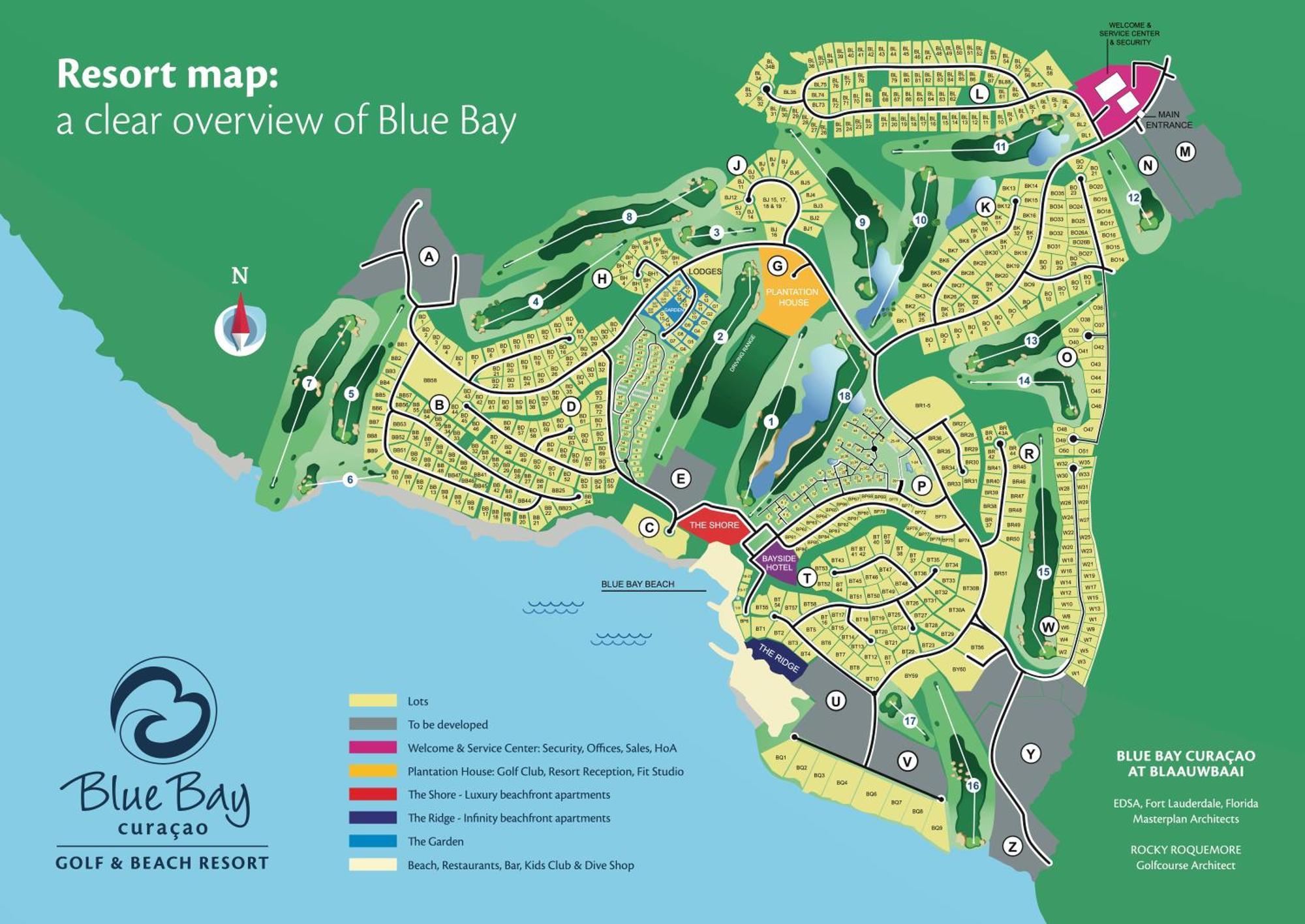 Blue Bay Beach Villas & Apartments 外观 照片